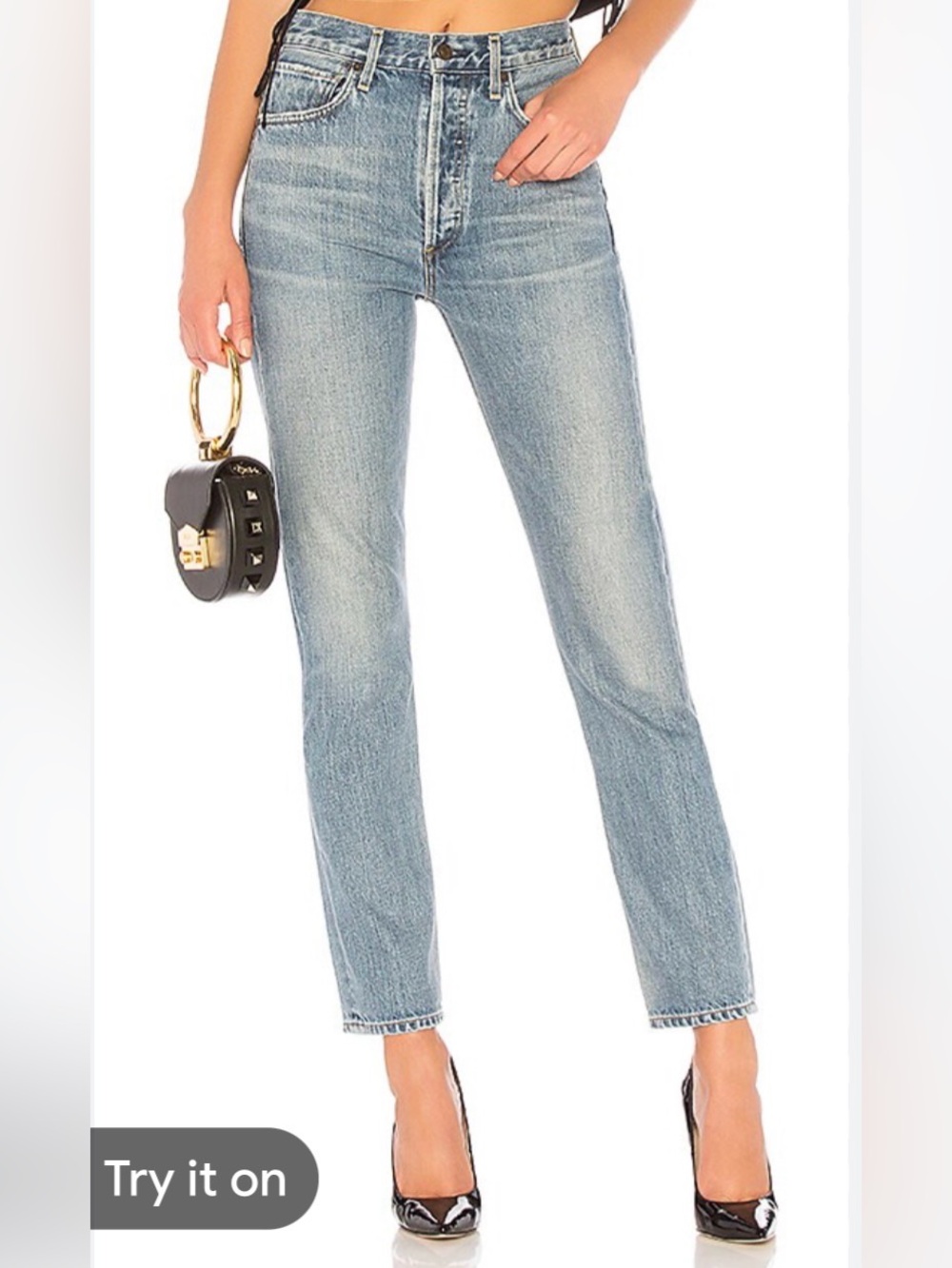 Citizens of Humanity High Rise Straight Charlotte Jeans